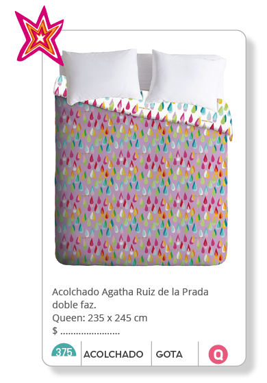 Acolchado línea Agatha Ruiz De La Prada | GOTA